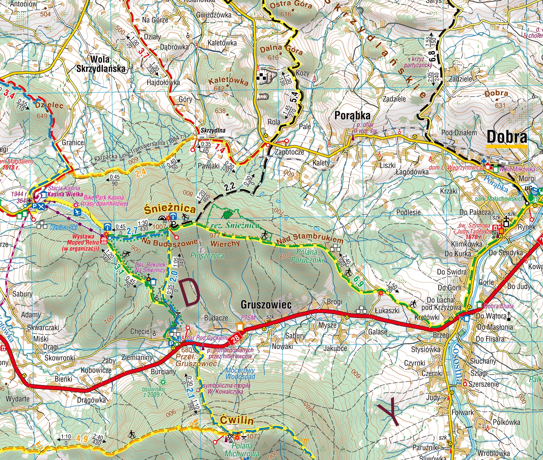 Island Beskids and Gorce Mountains