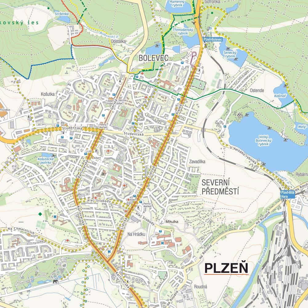 Pilsen Region. North-Western Part