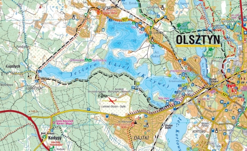 Olsztyńskie Lakeland. South Part