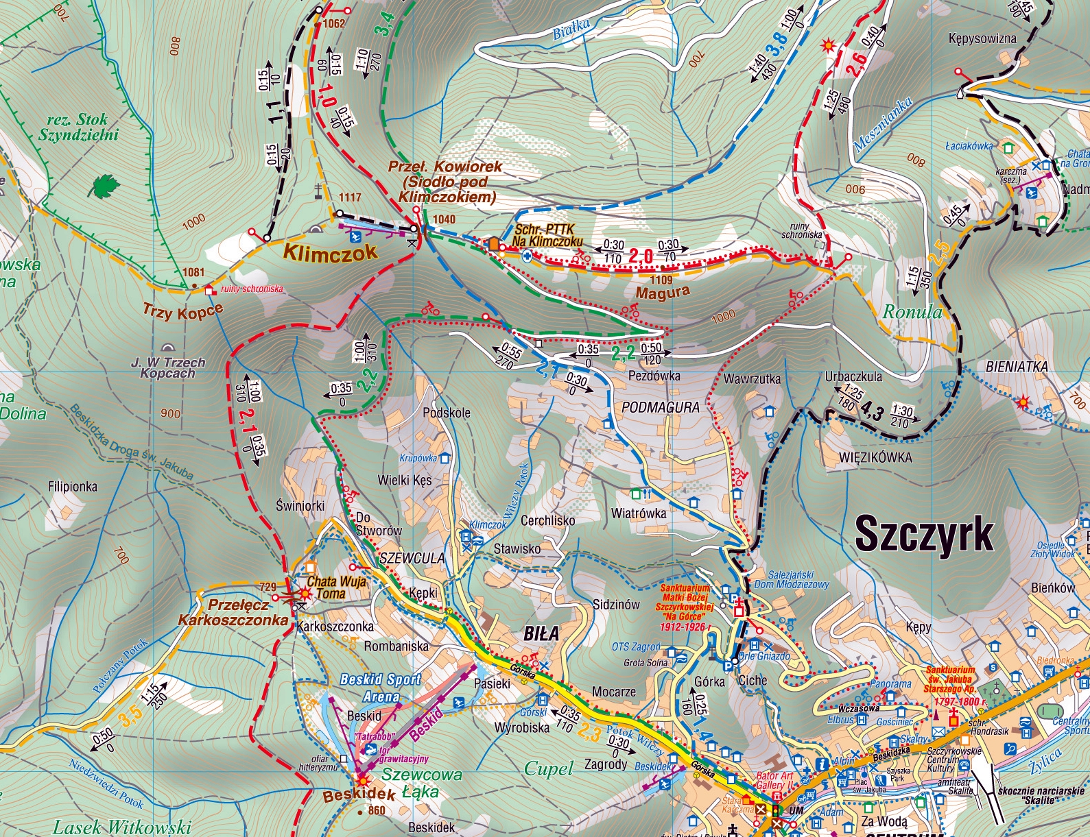 Szczyrk and Żywiec Region