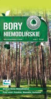 Mapa Bory Niemodlińskie