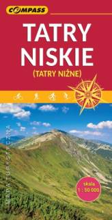 Mapa Tatry Niżne 