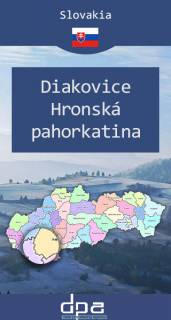 Mapa Diakovice, Hronská pahorkatina