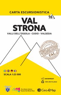 Mapa Val Strona