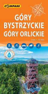 Mapa Góry Bystrzyckie i Orlickie