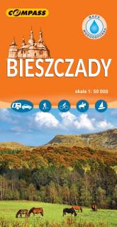 Mapa Bieszczady