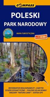 Mapa Poleski Park Narodowy