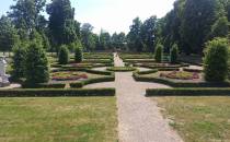 ogród barokowy w Podzamczu Chęcińskim