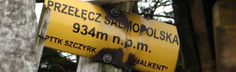01. Przełęcz Salmopolska (934 m n.p.m.) - Malinów (1114 m n.p.m.)