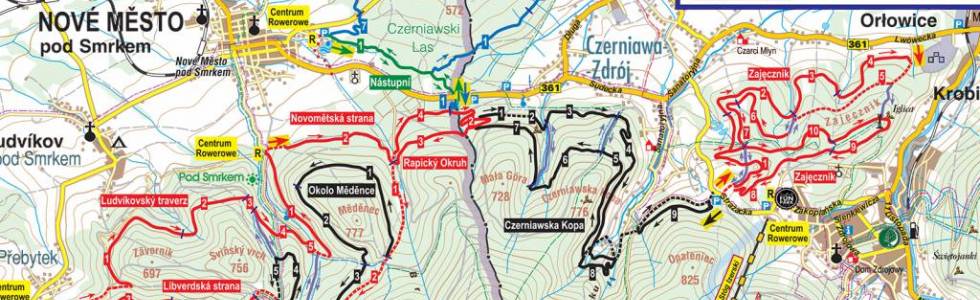 SingleTrack pod Smrkiem - Nastupni