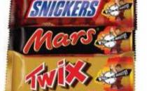 Mars, Snickers i Oshee