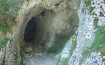 Jaskinia Mylna - wejście