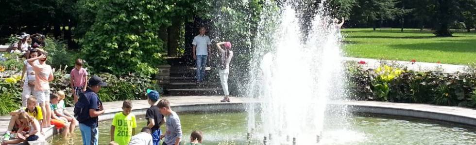 Matyska - Golgota Beskidzka i park zamkowy w Żywcu.