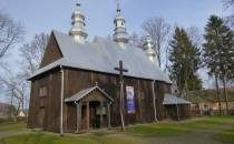 Drewniany kościół w Hannie