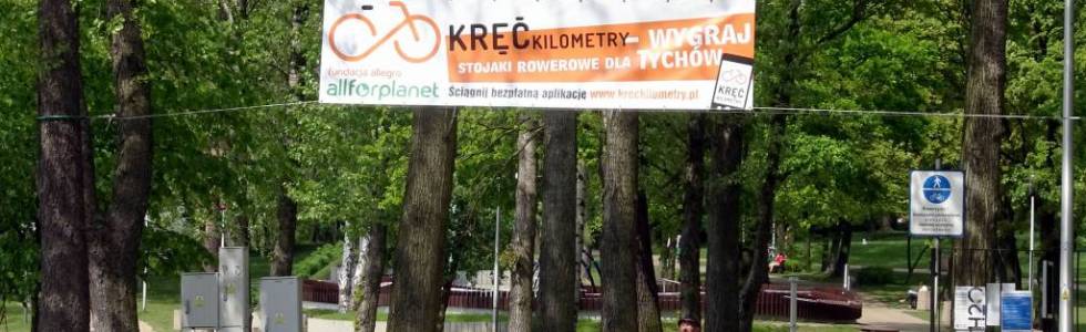 Objazd trasy maratonu MTB-Pro Tychy (66km).