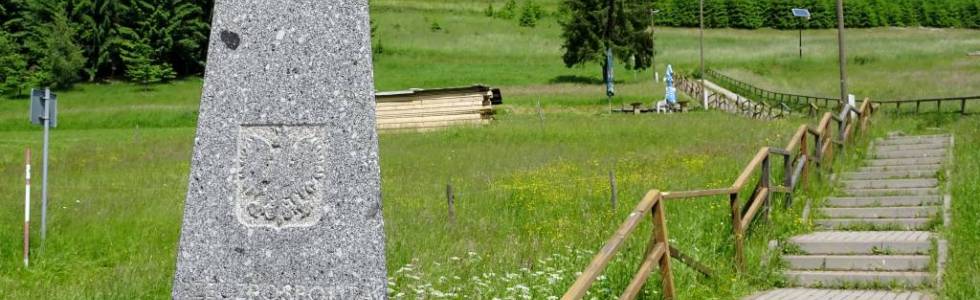 Trójstyk - Granica Polski, Słowacji i Czech.