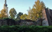 Ruiny zamku w Kierzu