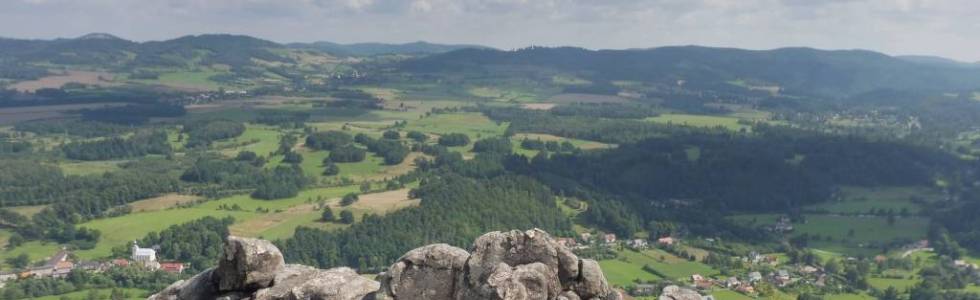 129. Przełęcz Karpnicka - Skalny Most- Zamek Bolczów- Schronisko Szwajcarka- Sokolik - Krzyżna Góra