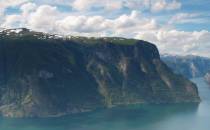 Aurlandsfiord widziany ze Stigastein