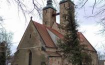 gotycki kościół filialny p.w. (Niepokalanego Poczęcia) Najświętszej Panny Marii i św. Zuzanny z końc