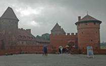 Zamek w Malborku.