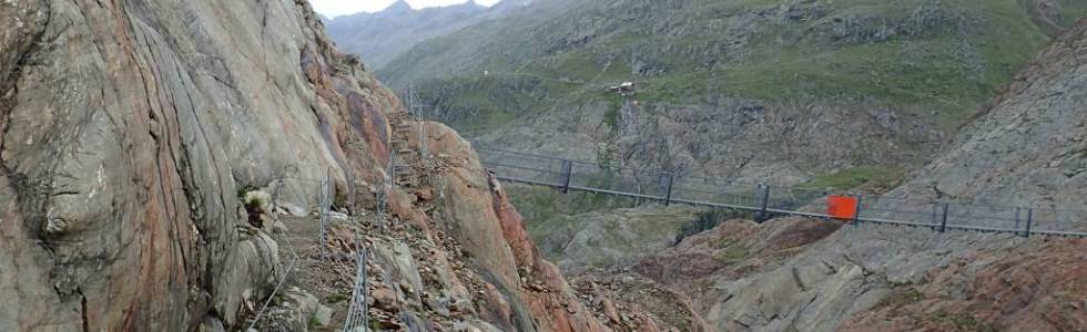 Alpy Ötztalskie: Piccard Brücke