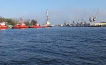 Widok na port i Westerplatte