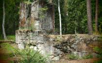 Ruiny budynków kopalni Bibiela-Pasieki