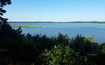 Punkt widokowy na jezioro Charzykowskie