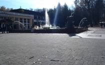 Park - fontanna i Słonie :)