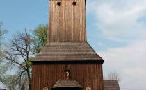 Drewniany kościółek w Ćwiklicach