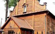 Drewniany kościółek w Wolbromiu