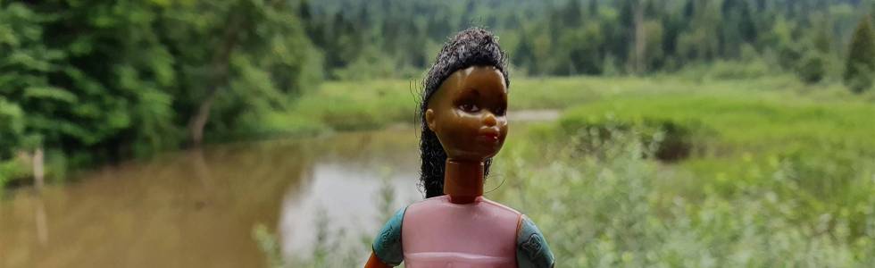 Barbie nad jeziorkiem Bobrowym