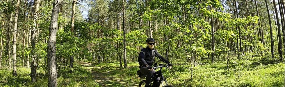 Bolimowski Park Krajobrazowy ,rowerowa pętla doliną Rawki