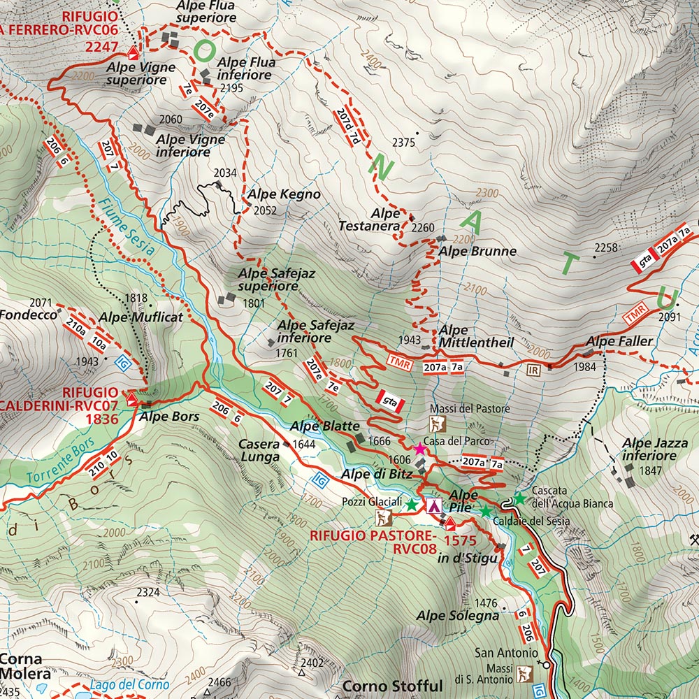 Valsesia: north-western part