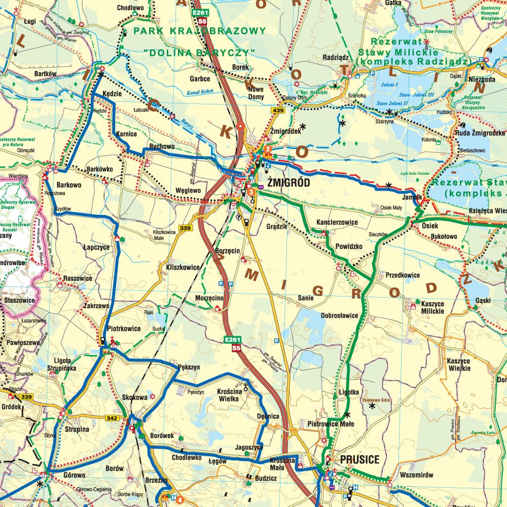 Lower Silesian cycling region