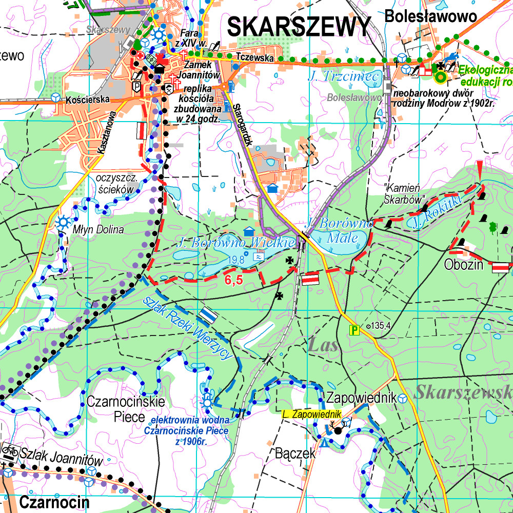 Powiśle and Kociewie - western part