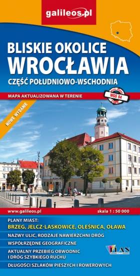 Bliskie okolice Wrocławia. Część południowo-wschodnia