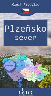 Mapa Kraj pilzneński. Część północna