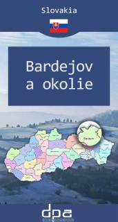 Mapa Bardejów i okolice