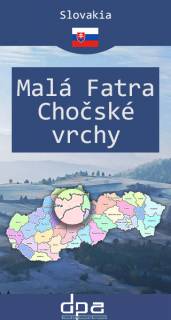 Mapa Mała Fatra, Góry Choczańskie