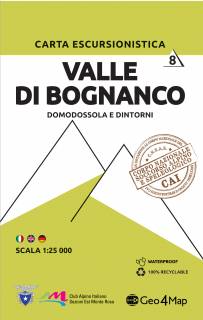 Mapa Valle di Bognanco