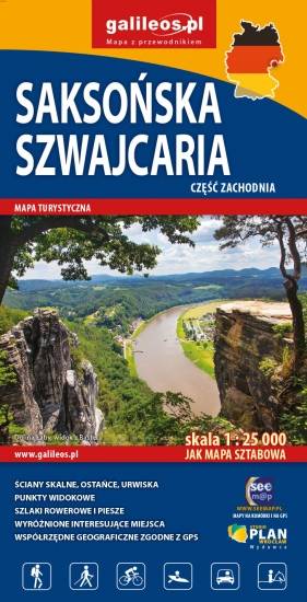 Saksońska Szwajcaria - część zachodnia