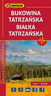 Mapa Bukowina Tatrzańska, Białka Tatrzańska