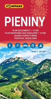 Mapa Pieniny