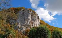 Sokolica – najwyższa ściana skalna w Dolinie Będkówki