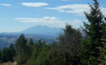 Widok na Tatry z Obidzy