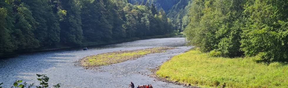 Ze Szczawnicy do Czerwonego Klasztoru na Słowacji - trasa Velo Dunajec