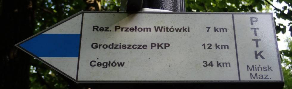 Szlak Cegłów - Pieszy Niebieski ver. 2022