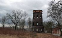 Ruina wieży wodnej Huty Donnersmarck